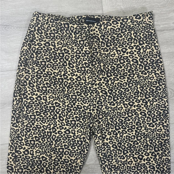 Who What Wear. Womens Leopard Print High Rise Pull on stretch pants Size 12 - Picture 5 of 8